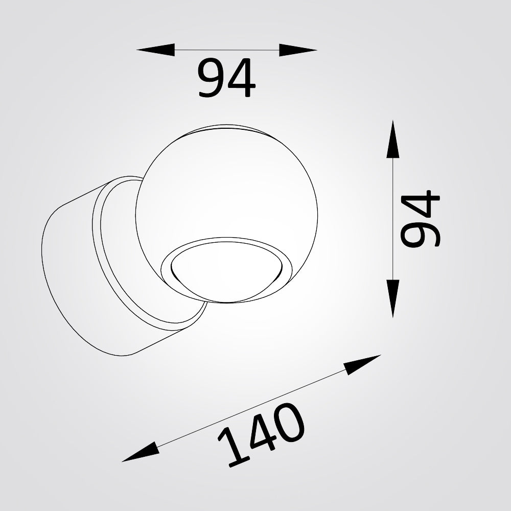 מנורת קיר ספוט הולנד לד
