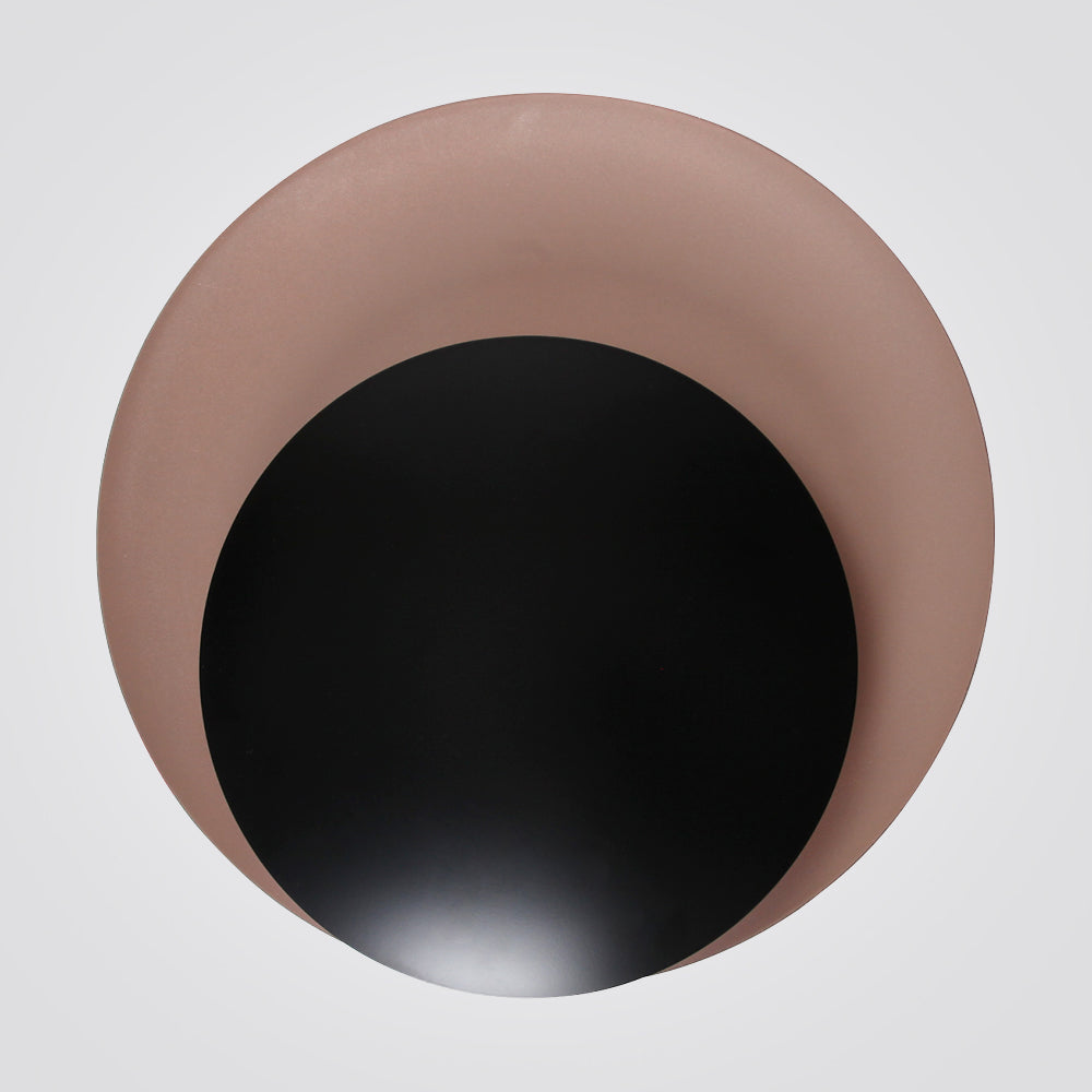 מנורת קיר ירין שחור+ רוז גולד דגם| SW| LW