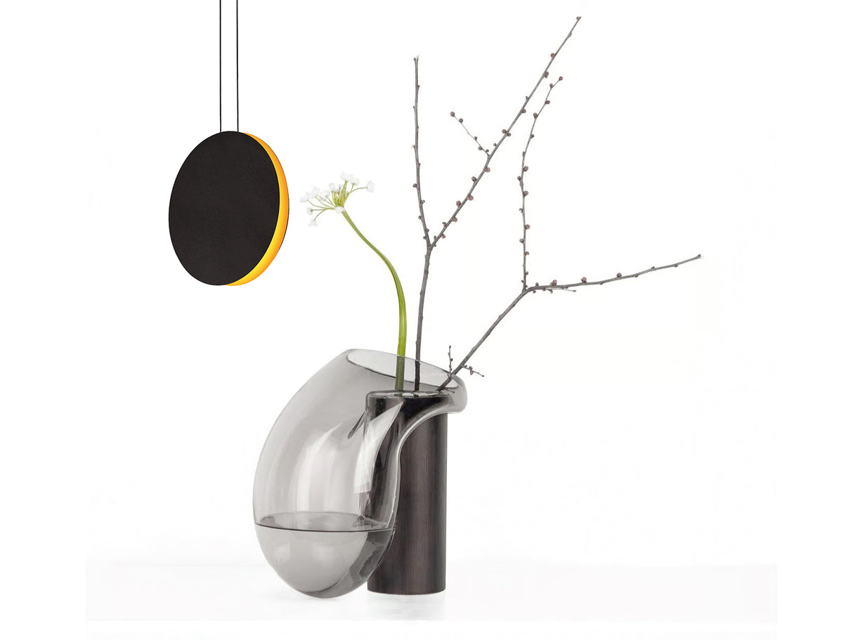 מנורת תלייה ירין שחור+ רוז גולד דגם| SW| LW