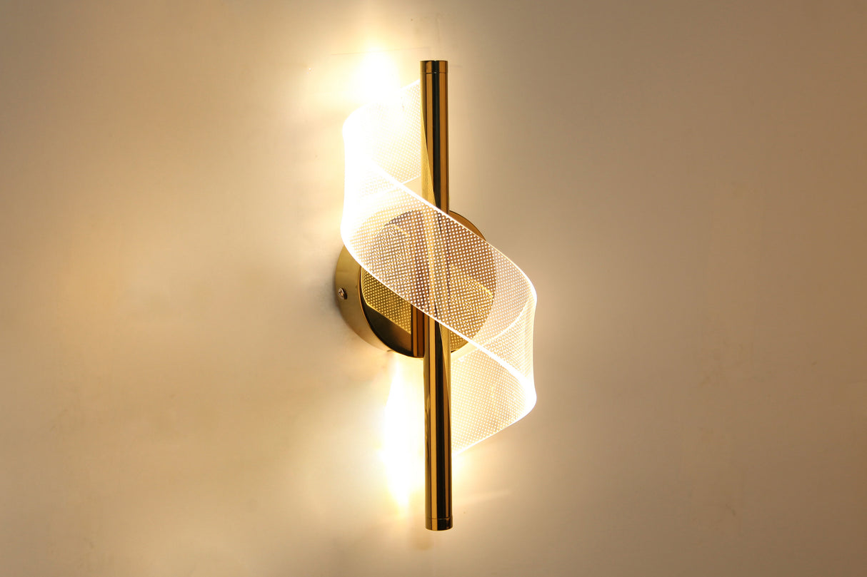 מנורת קיר לידור לד| פליז