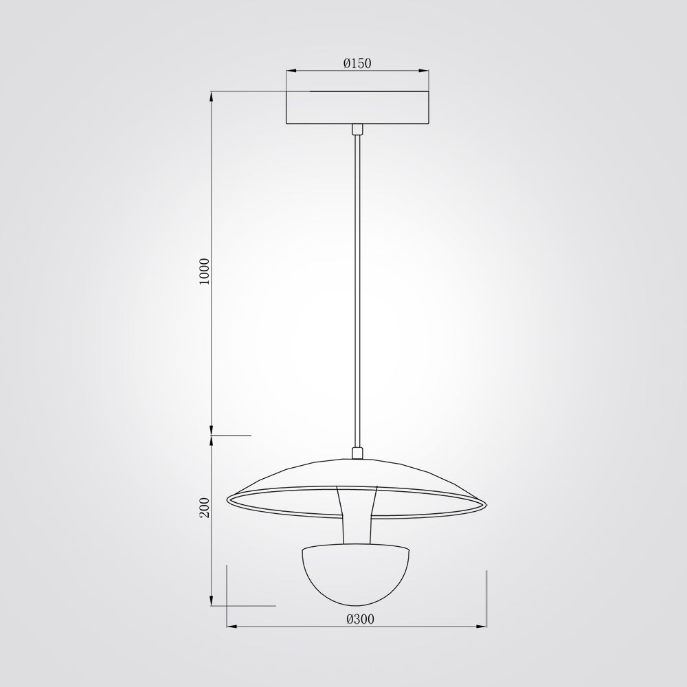 מנורת תלייה יוליה דגם| D