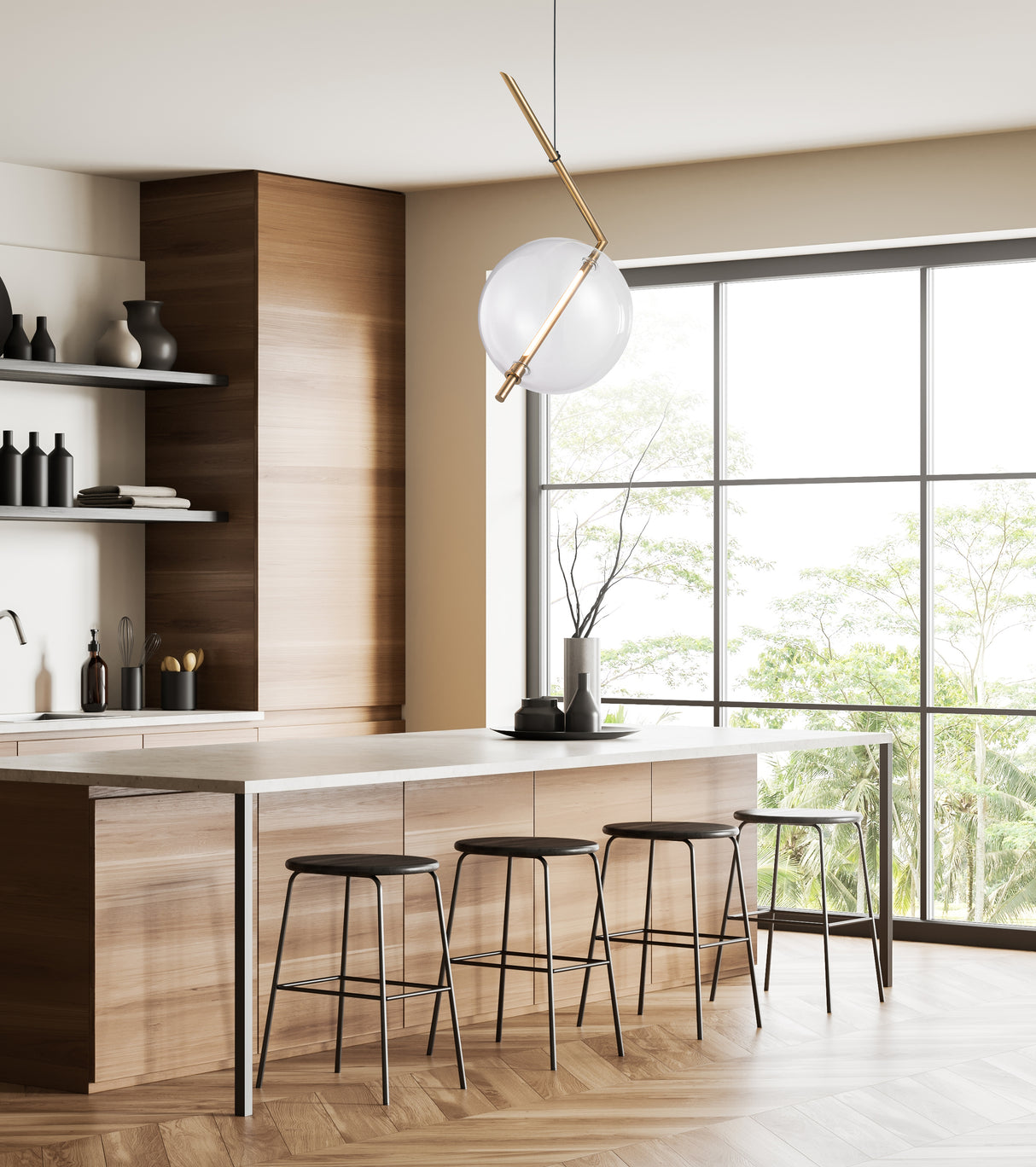 מנורת תלייה מיאל לד דגם | C