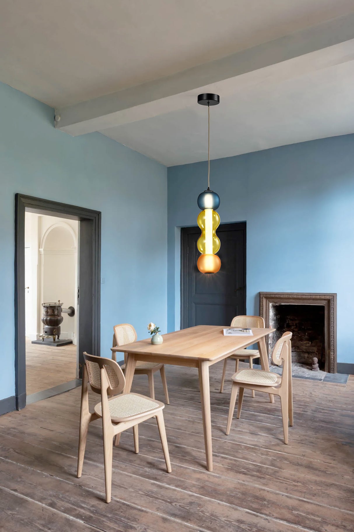 מנורת תלייה לבנון לד דגם | A| B| C