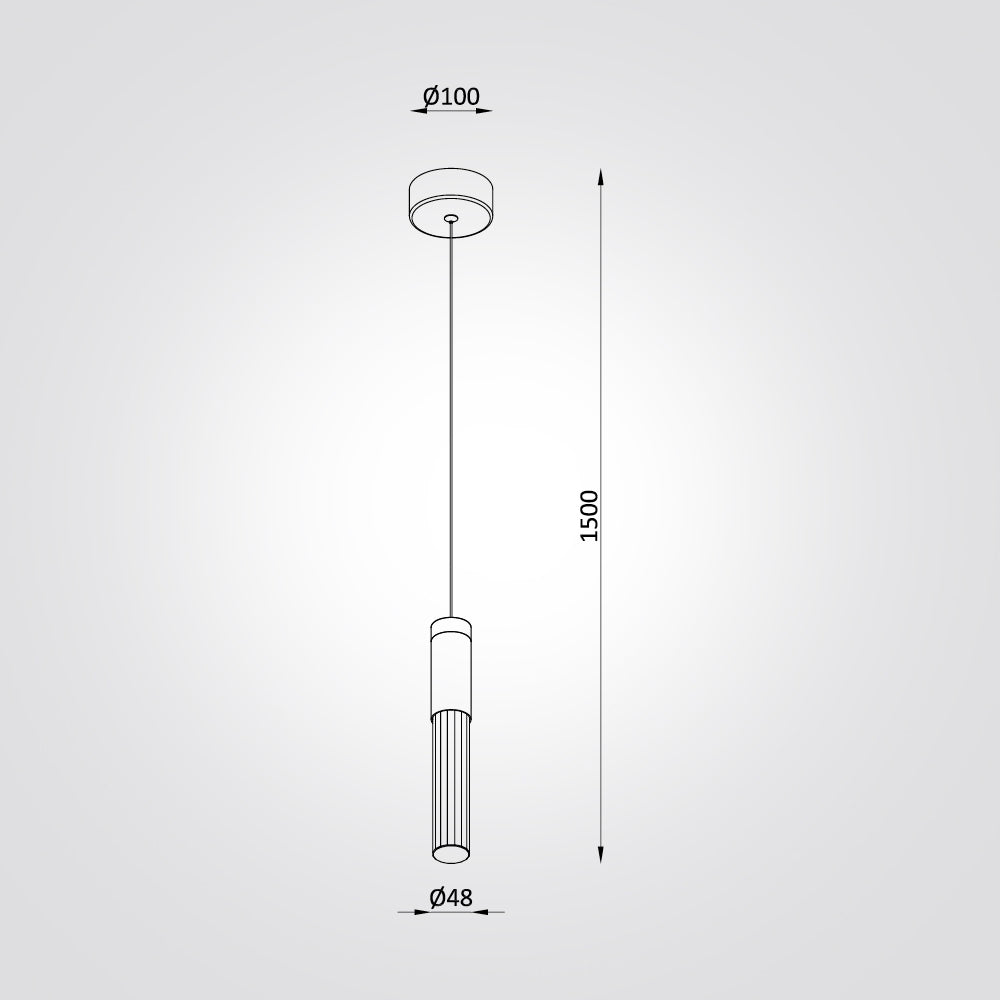 מנורת תלייה בודד תבור שחור קריסטל מודרני