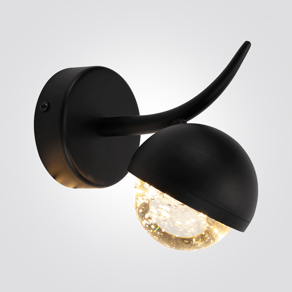 מנורת קיר שוהם לד שחור