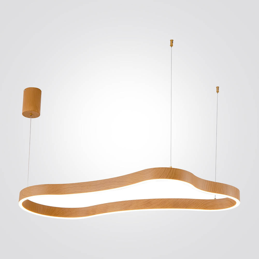 מנורת תלייה קפרסין עץ| D40| D60| D80|D100 CM