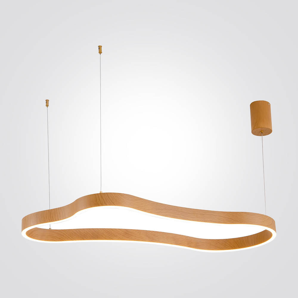 מנורת תלייה קפרסין עץ| D40| D60| D80|D100 CM