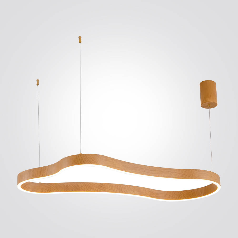 מנורת תלייה קפרסין עץ| D40| D60| D80|D100 CM