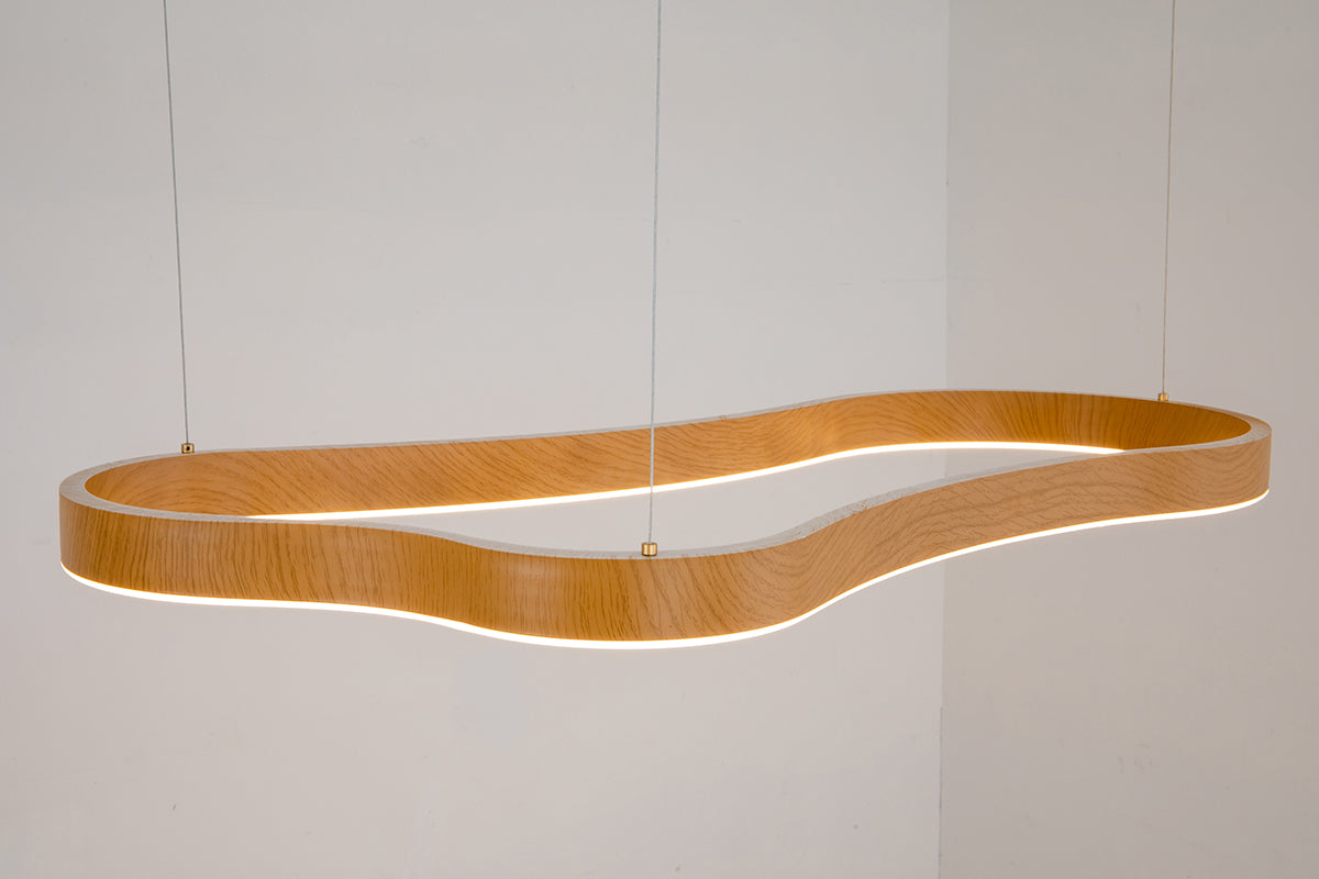 מנורת תלייה קפרסין עץ| D40| D60| D80|D100 CM