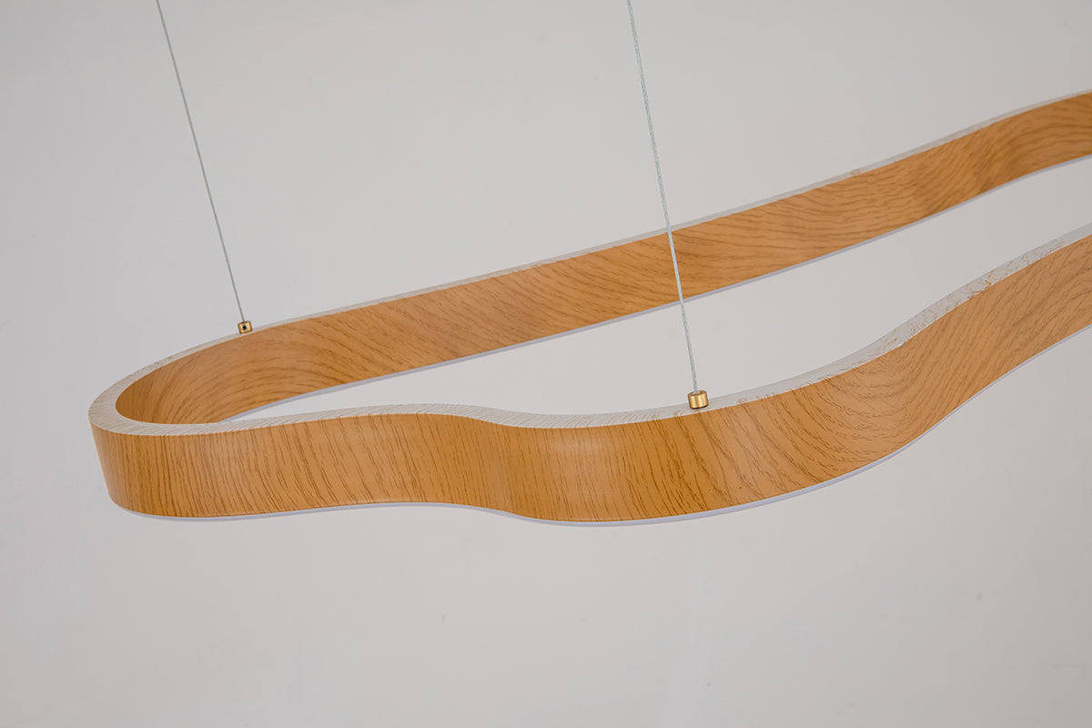 מנורת תלייה קפרסין עץ| D40| D60| D80|D100 CM