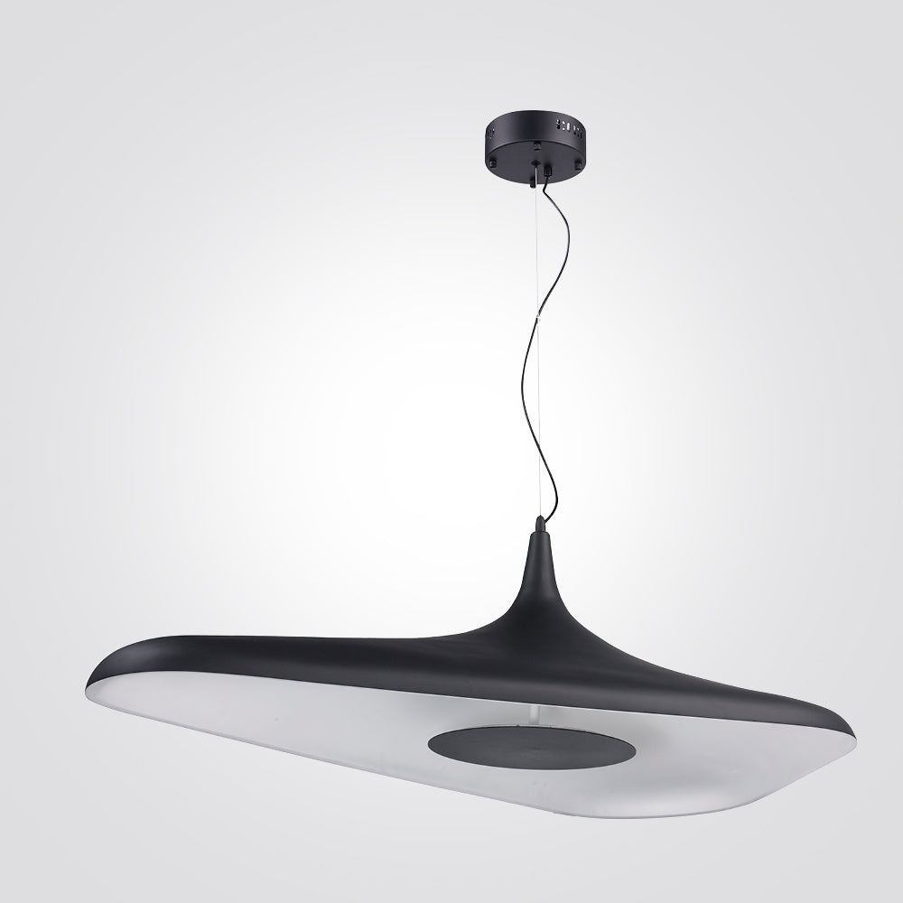 מנורת תלייה ליאן שחור+ לבן קוטר Φ60| Φ120 CM