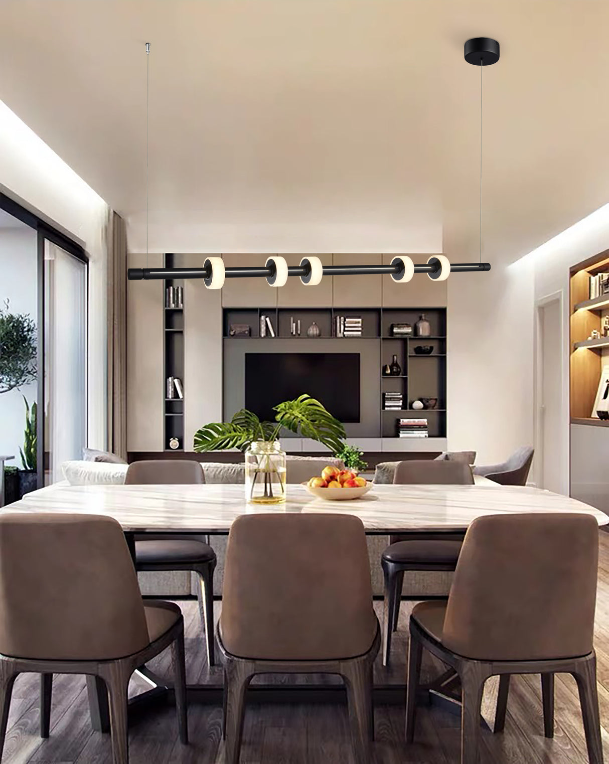 מנורת תלייה שיש לד מיכל דגם | C