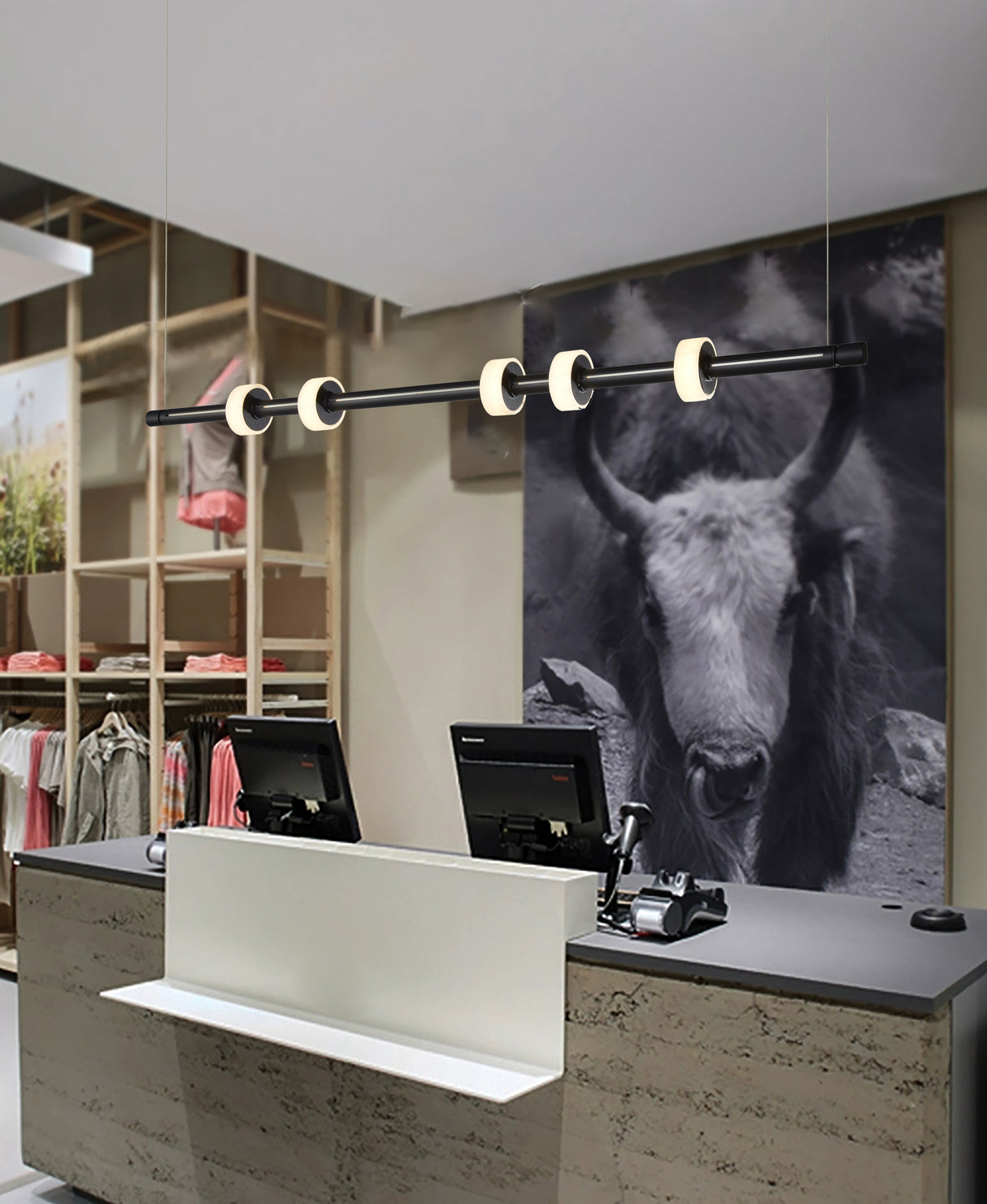 מנורת תלייה שיש לד מיכל דגם | C