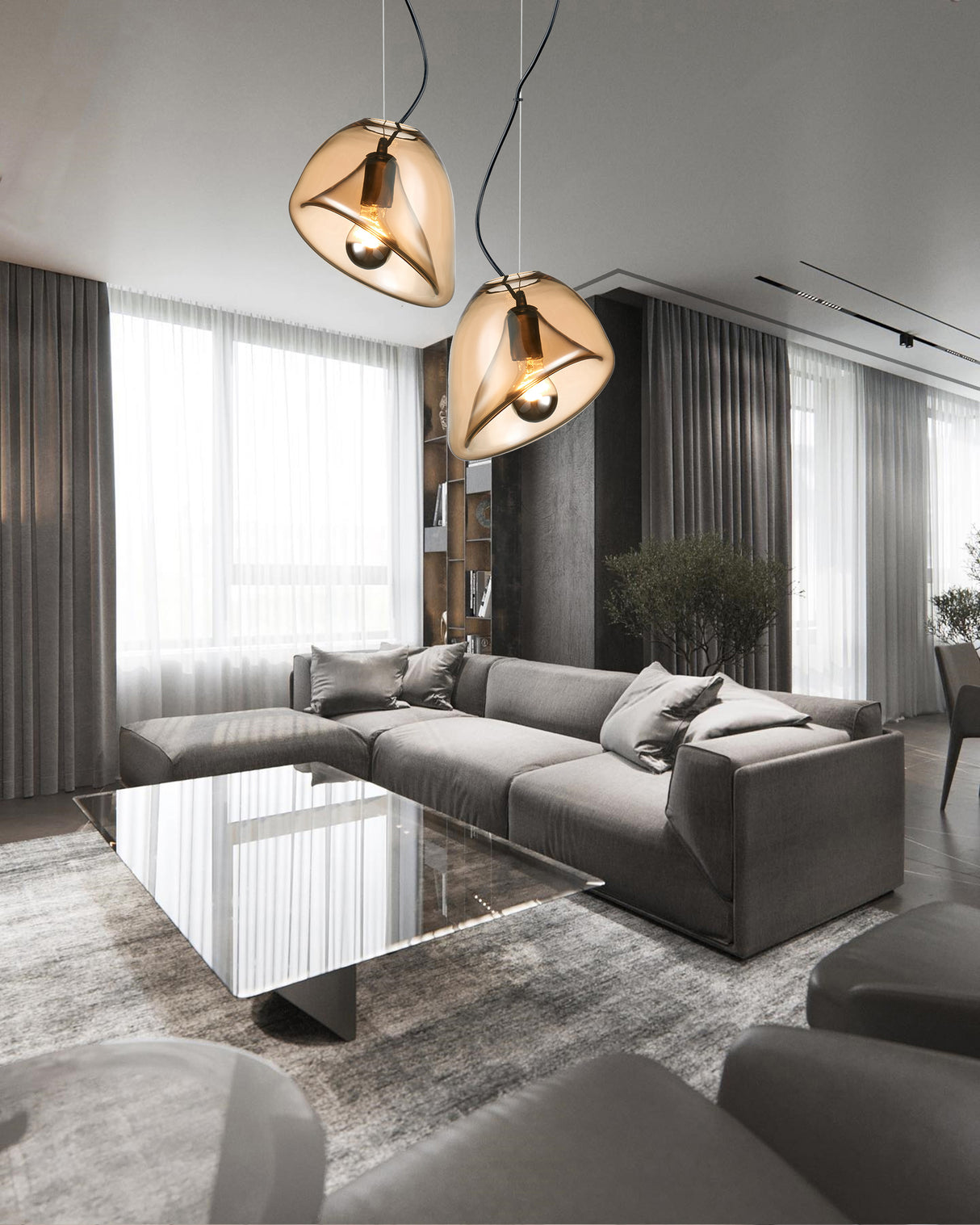 מנורת תלייה אסתר ענבר דגם | C