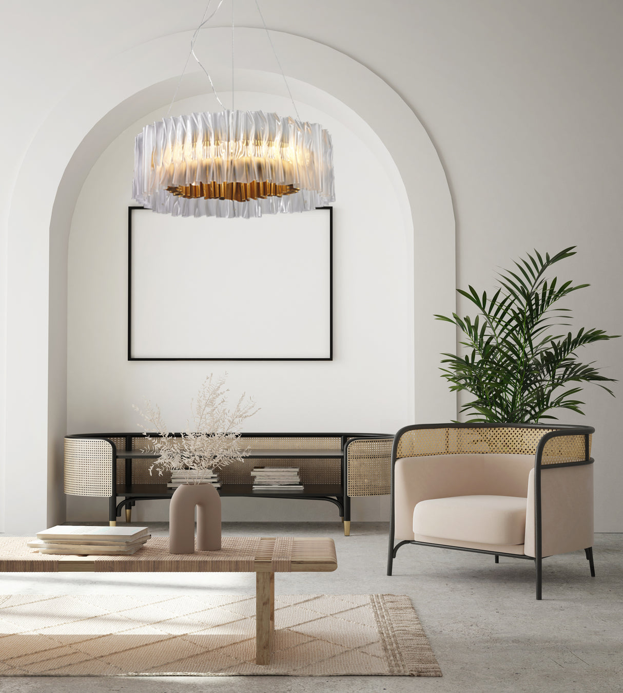 מנורת תלייה לד מיתר דגם | D