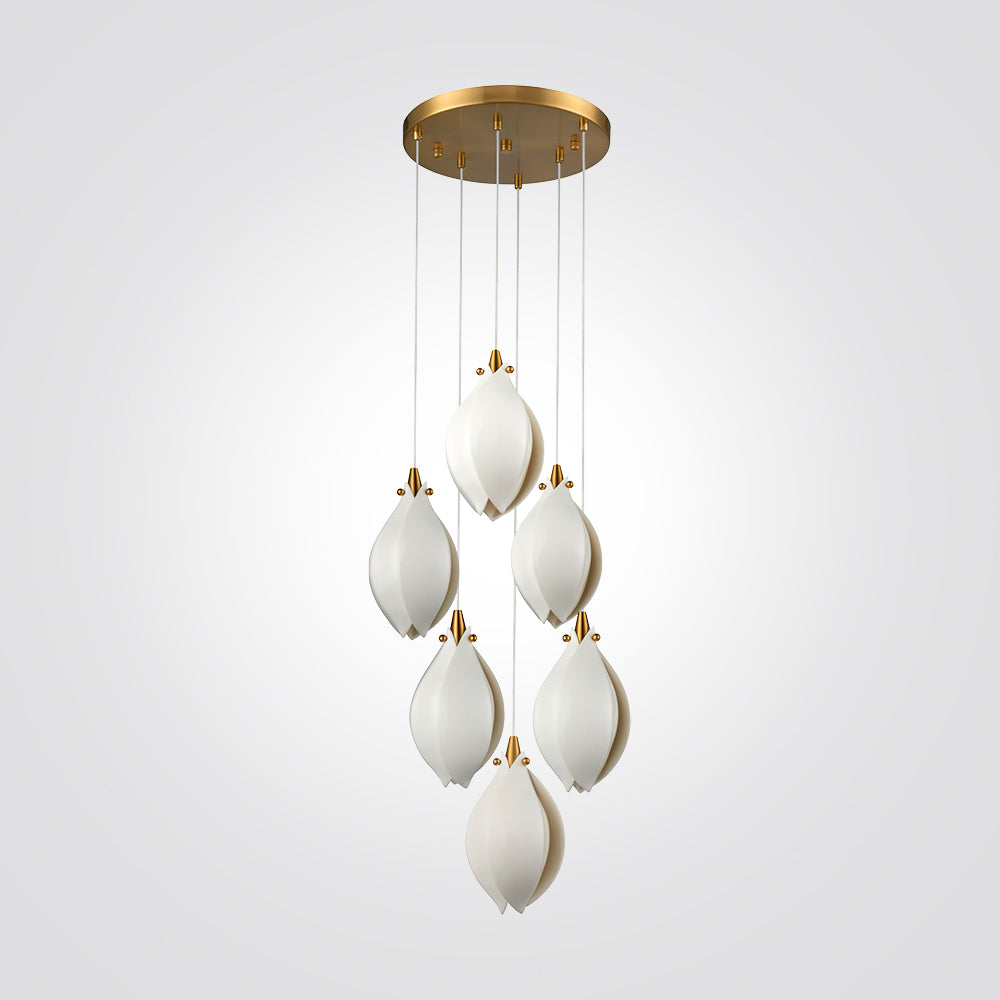 מנורת תלייה קרמיקה רמון שישייה