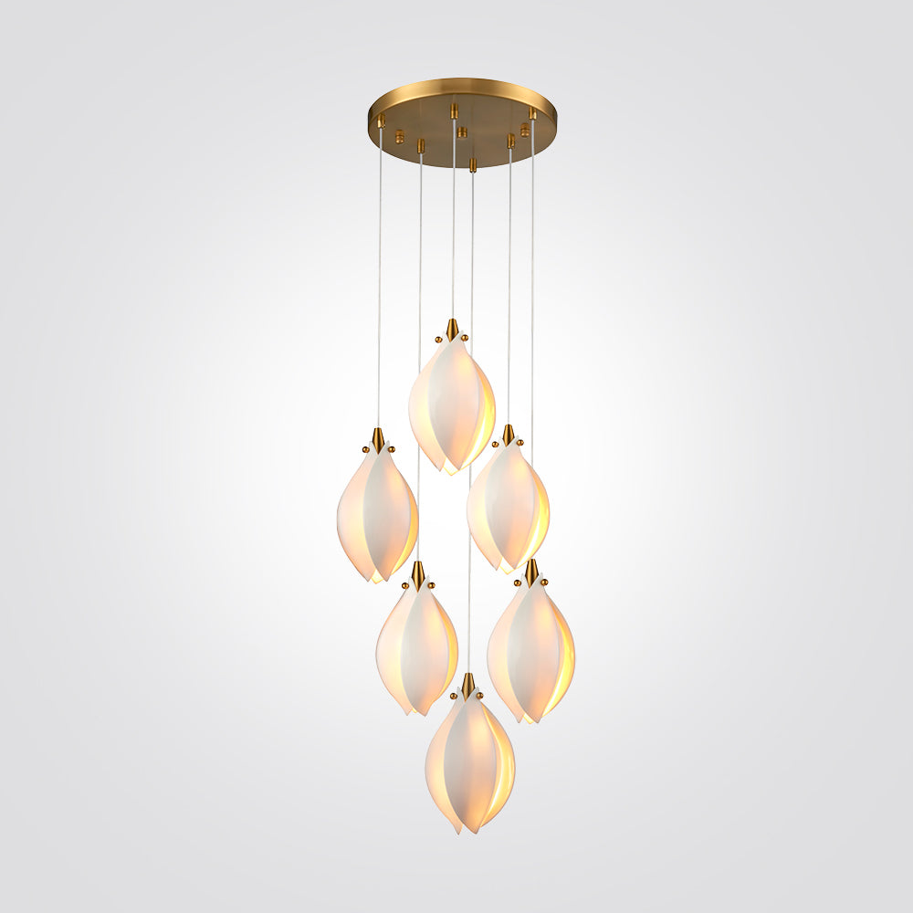 מנורת תלייה קרמיקה רמון שישייה