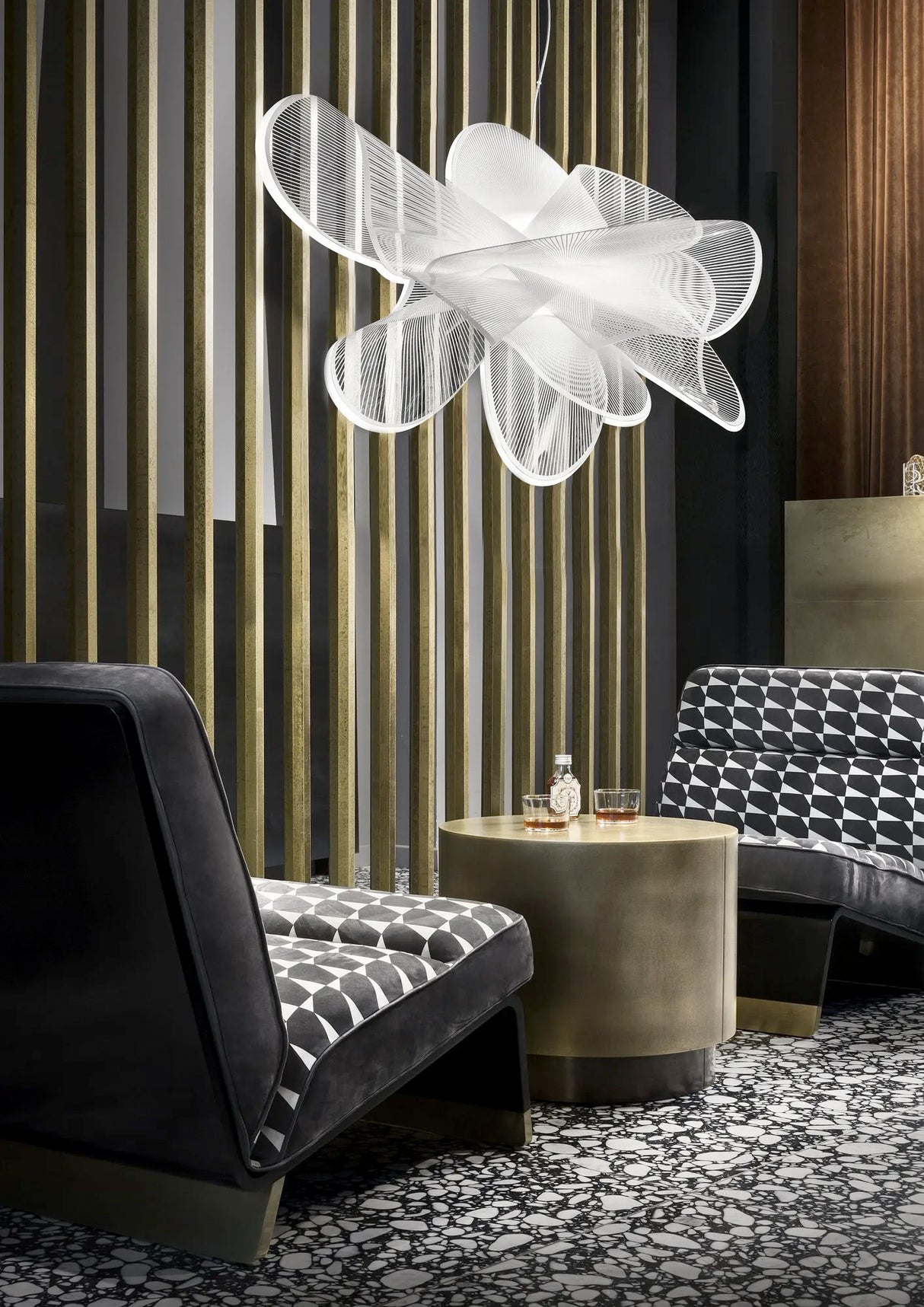 מנורת תלייה לד בלרינה דגם | A