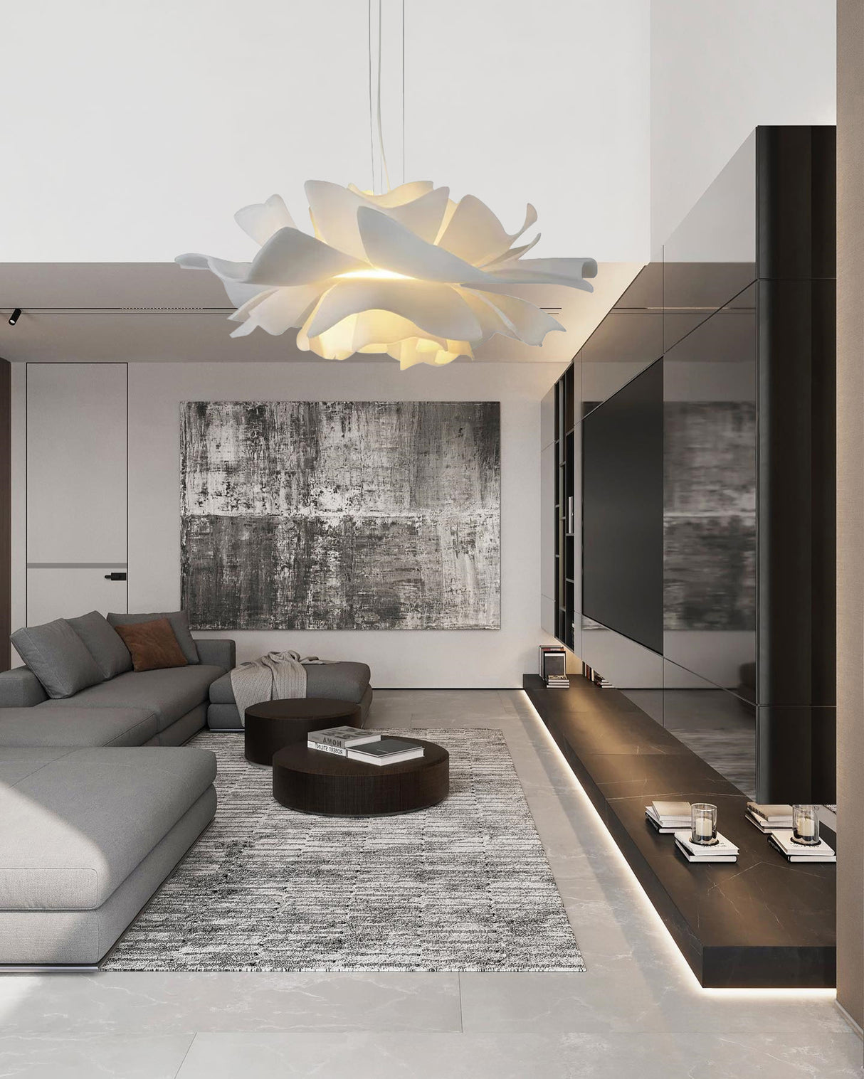 מנורת תלייה פריחת אביב דגם | C