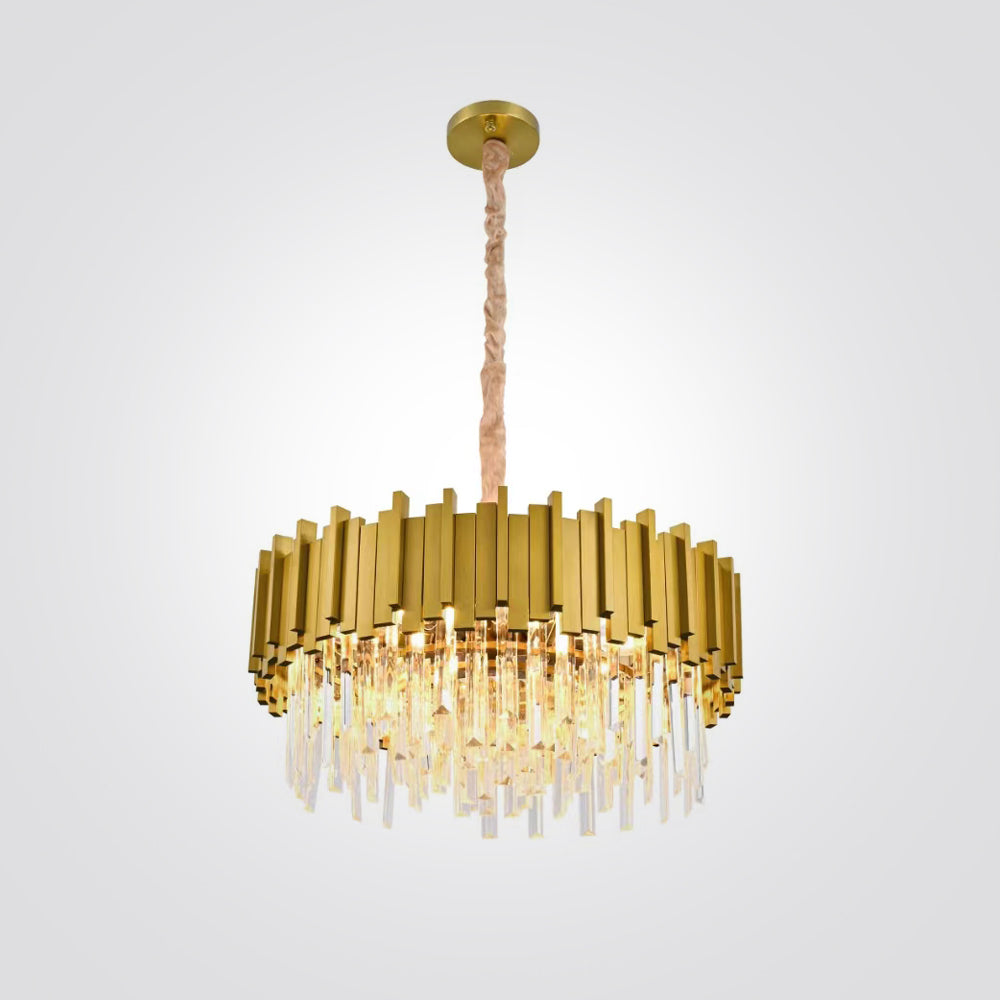 מנורת תלייה קריסטל יוקרתית טופ דגם | A