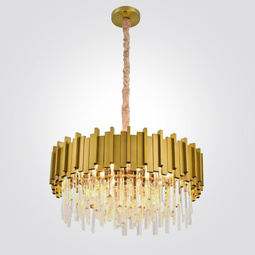 מנורת תלייה קריסטל יוקרתית טופ דגם | A