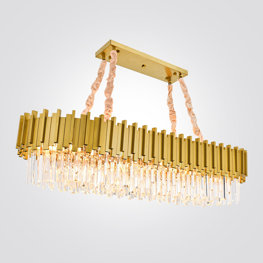 מנורת תלייה קריסטל יוקרתית טופ דגם | B