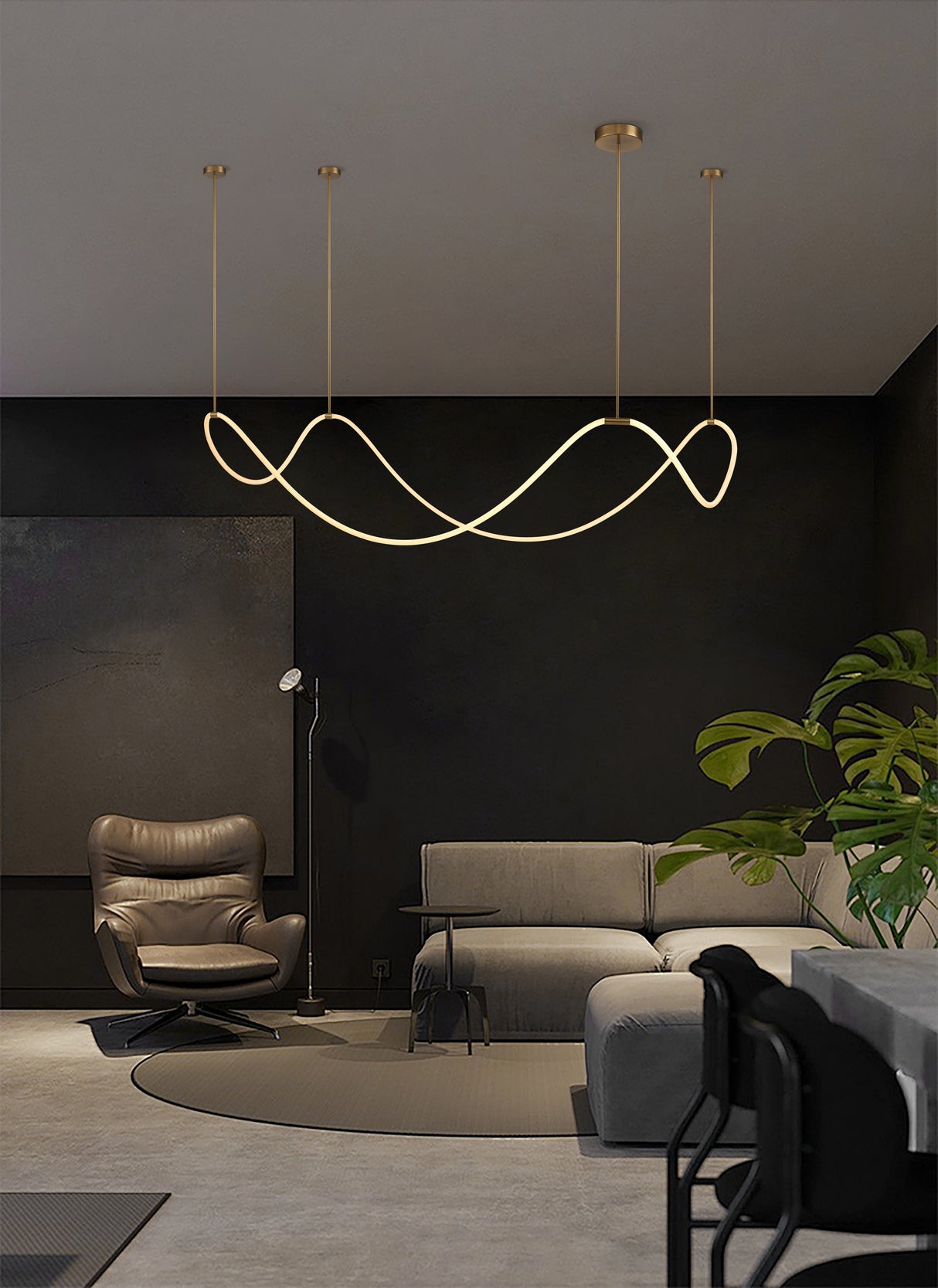 מנורת תלייה סנייק דגם| A