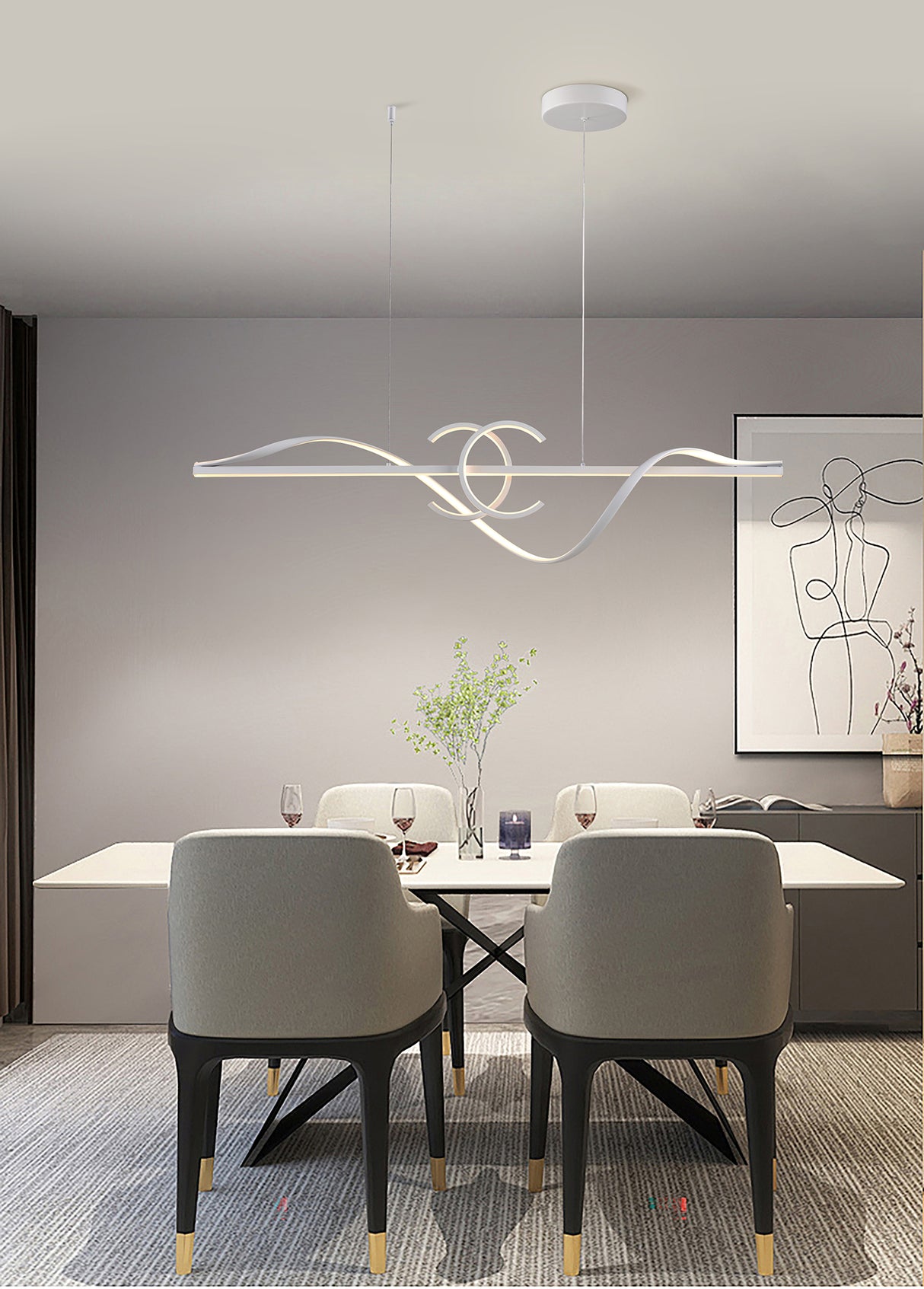 מנורת תלייה בלגיה דגם| B