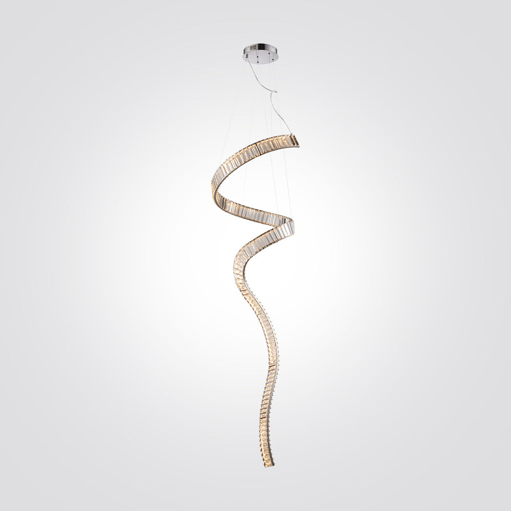 מנורת תלייה קריסטל רומל דגם| A