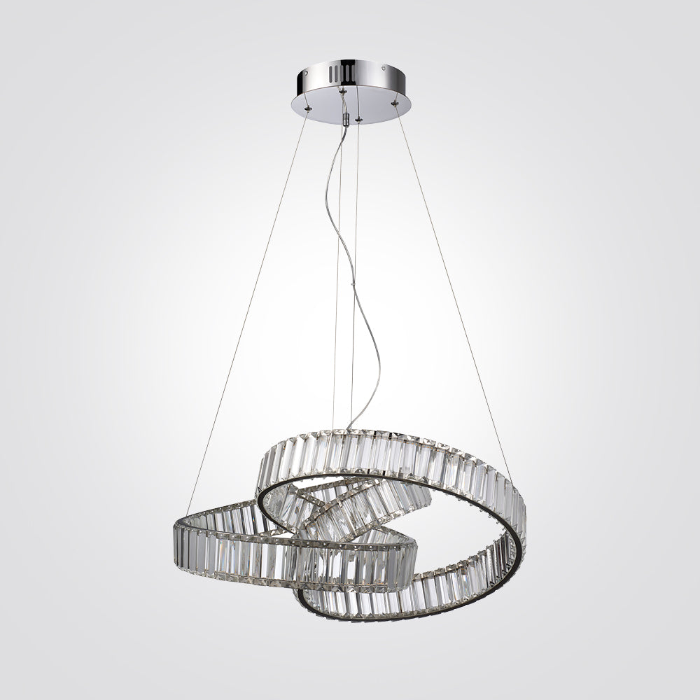 מנורת תלייה קריסטל חוליו דגם| A