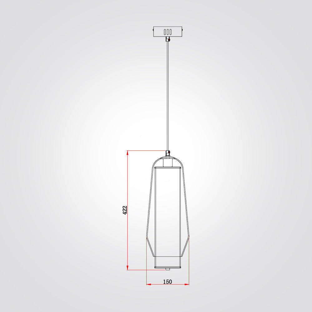 מנורת תלייה תיאו דגם| A