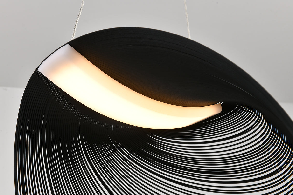 מנורת תלייה סאמי שחור דגם| C