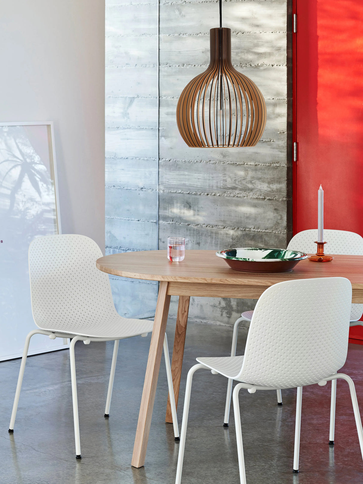 מנורת תליה עץ לאגוס