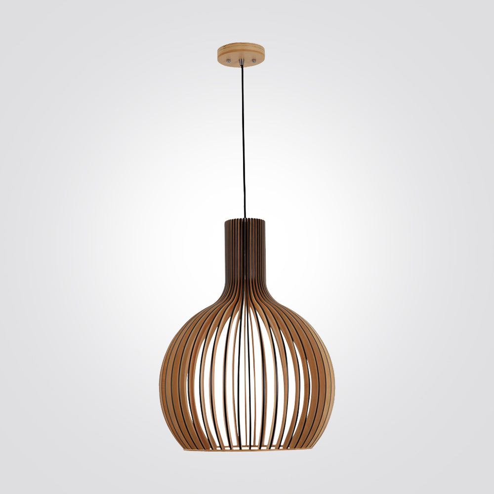 מנורת תליה עץ לאגוס