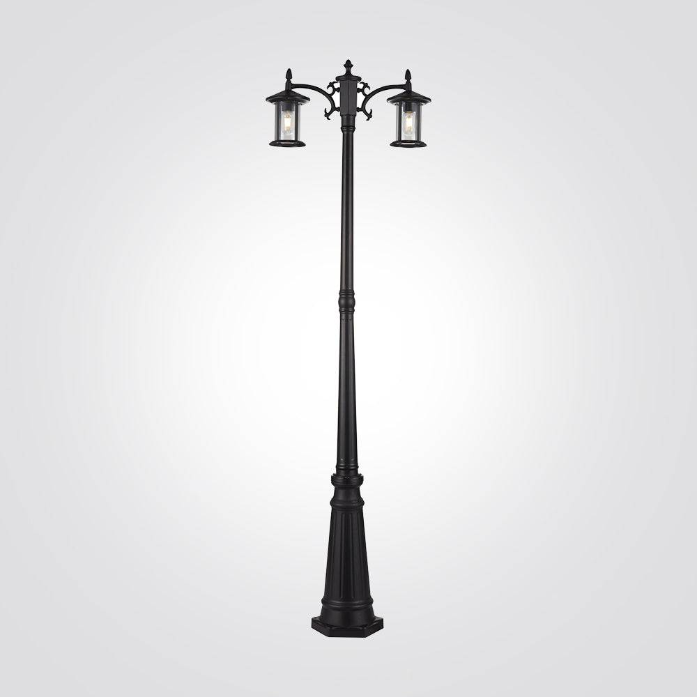 עמוד תאורה חוץ לגינה זוגי קיין | 200 ס"מ