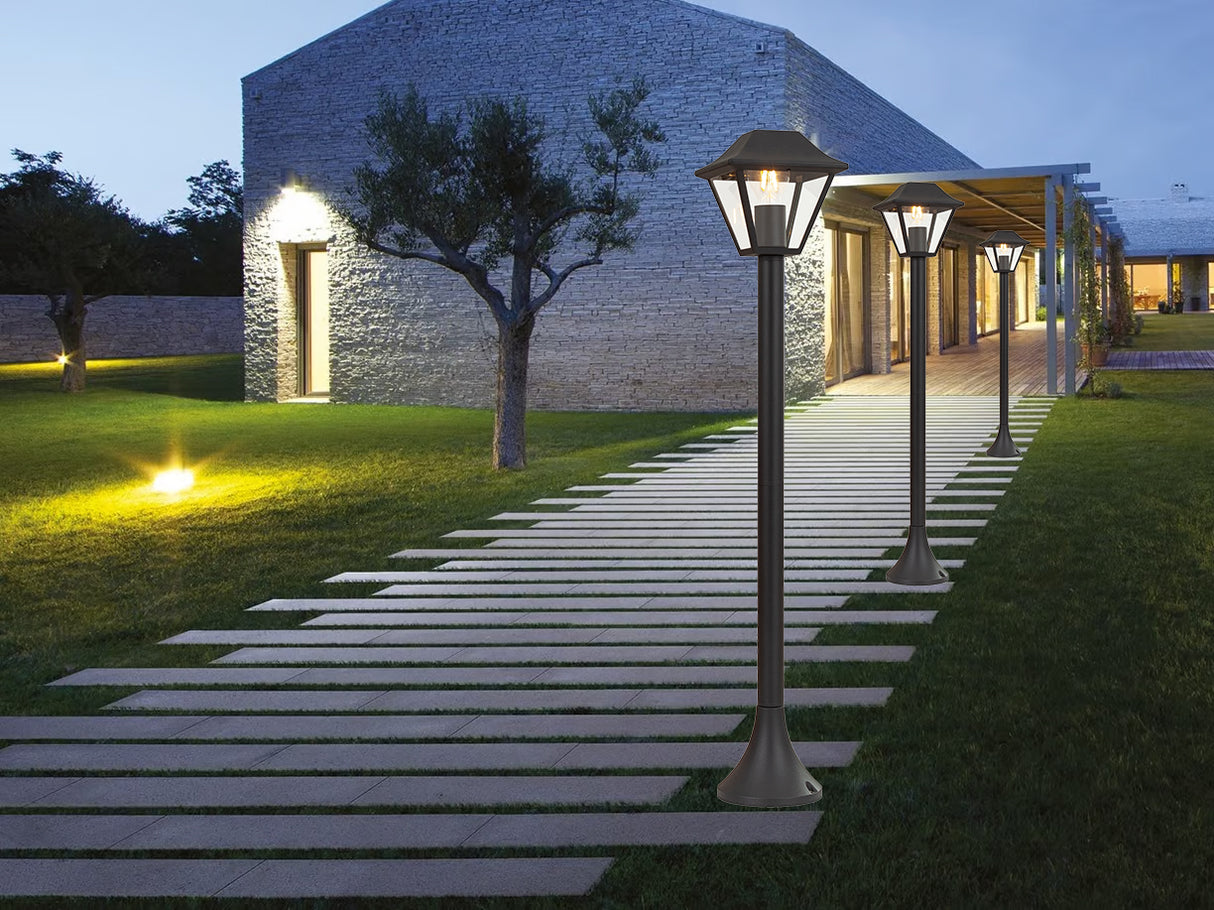 עמוד תאורה חוץ לגינה גריפין