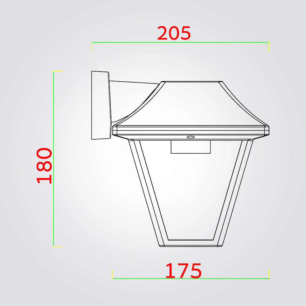 מנורת קיר גינה חוץ גריפין