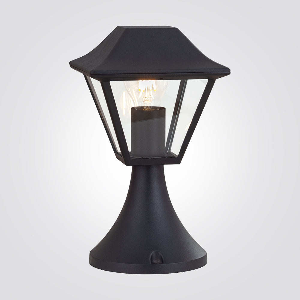 עמוד תאורה חוץ לגינה מעקה גריפין