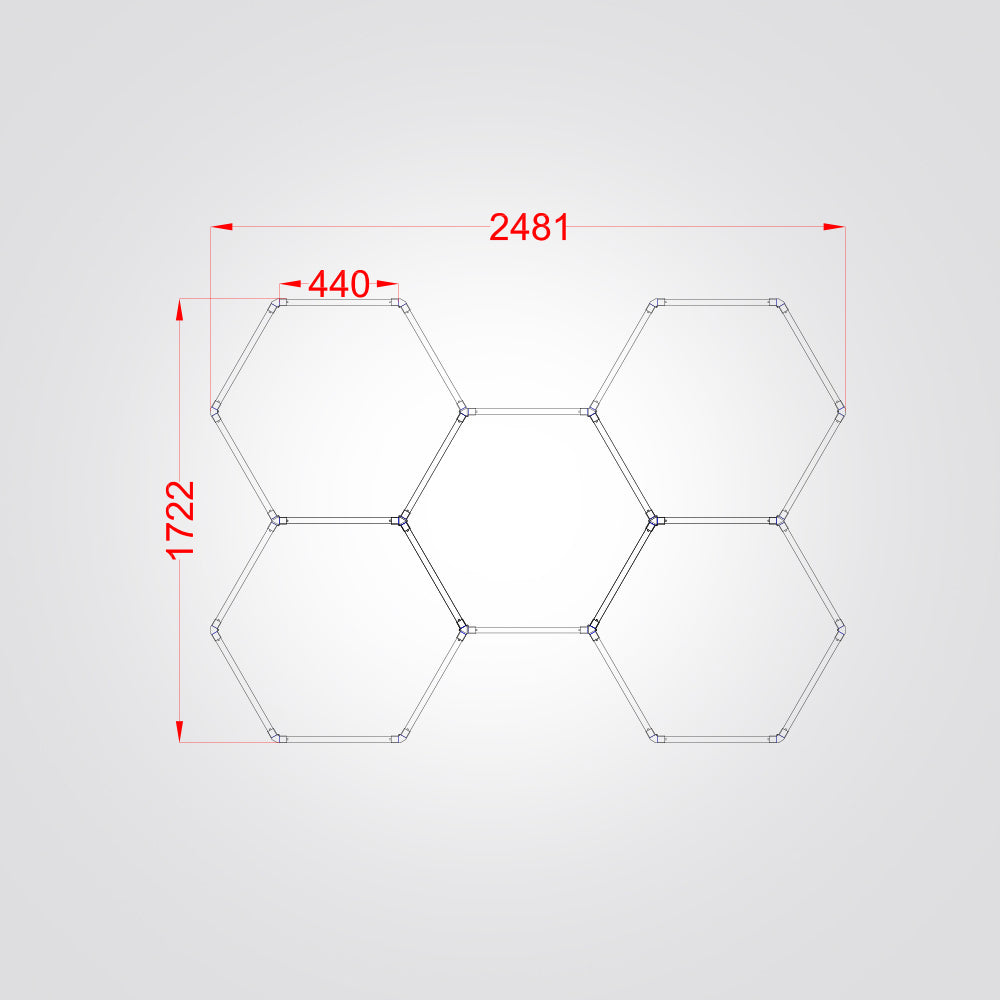 מערכת תאורת לד כוורת ברבר