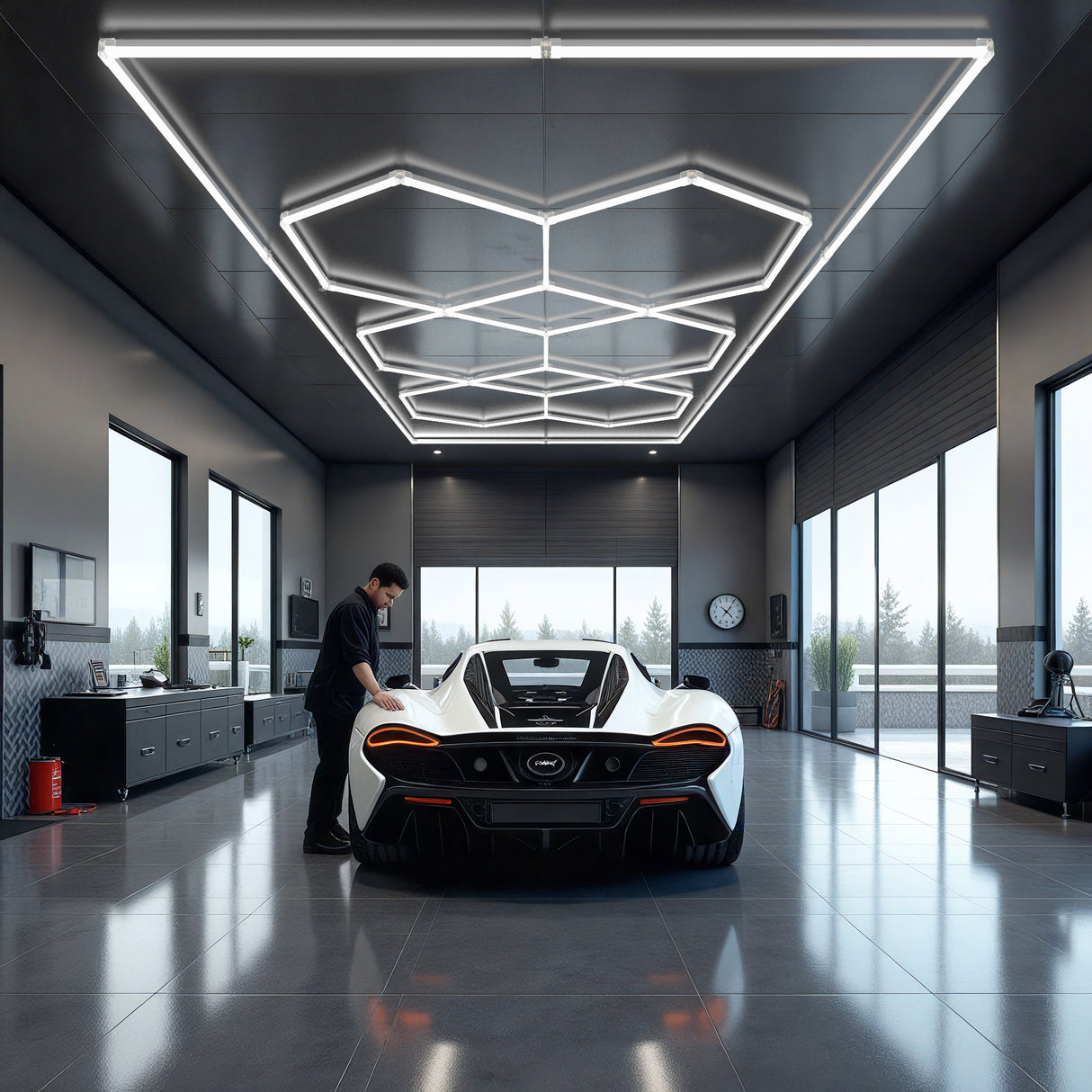 מערכת תאורת לד כוורת ברבר