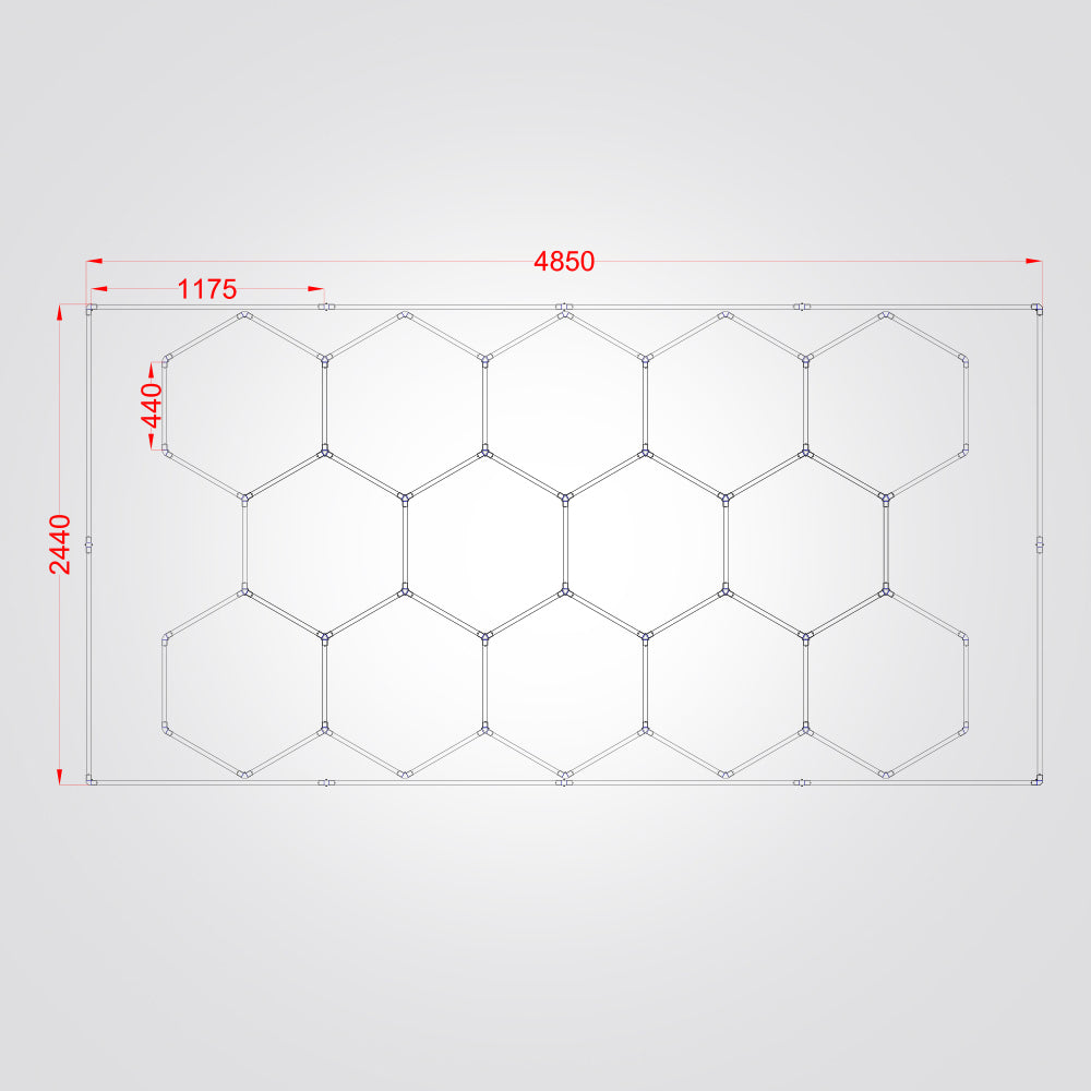 מערכת תאורת לד כוורת ברבר
