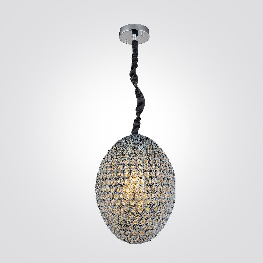 מנורת תלייה קריסטל אסנת