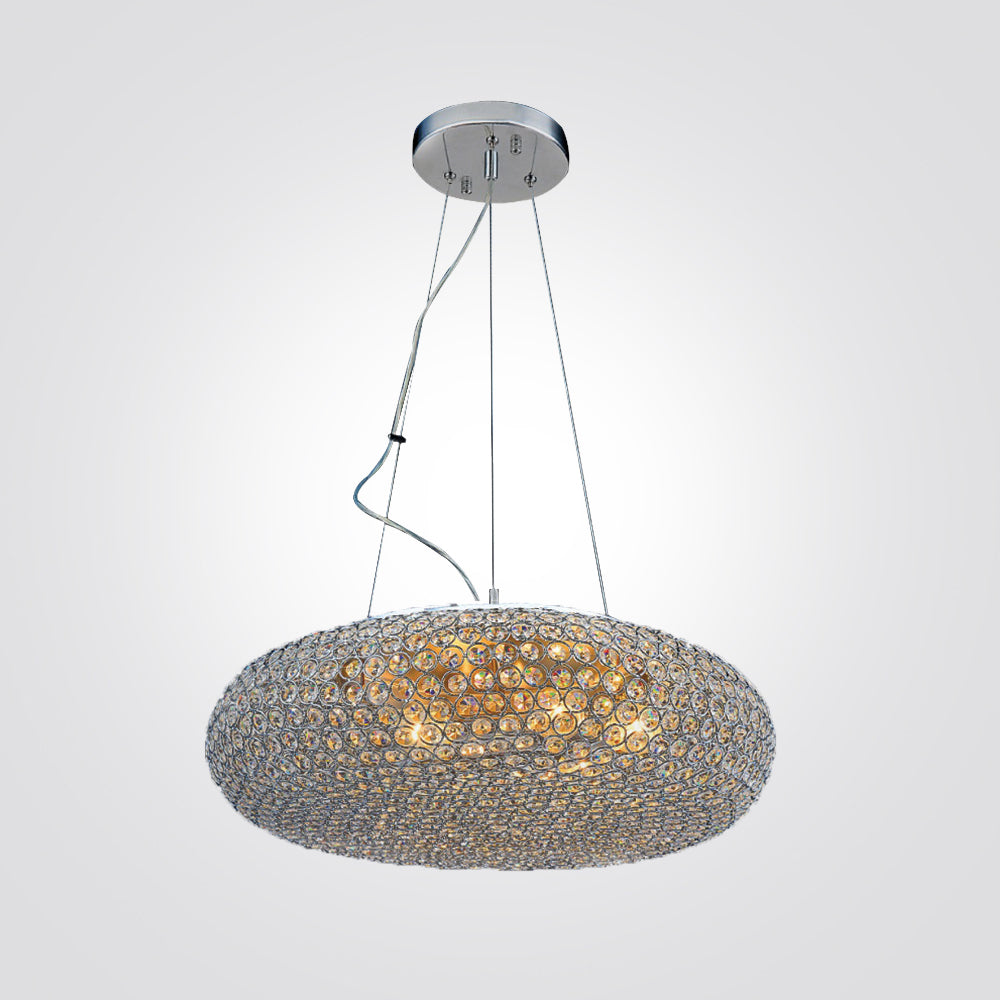 מנורת תלייה קריסטל אביהו