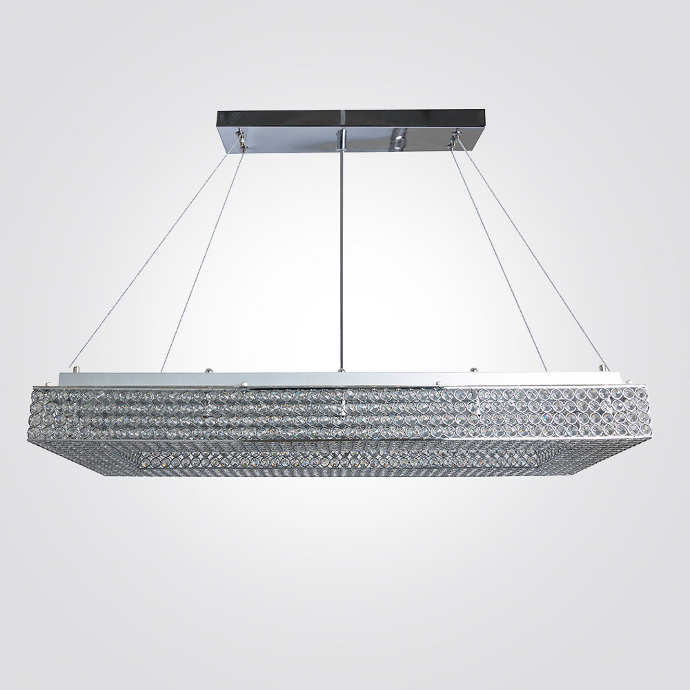 מנורת תלייה קריסטל מון