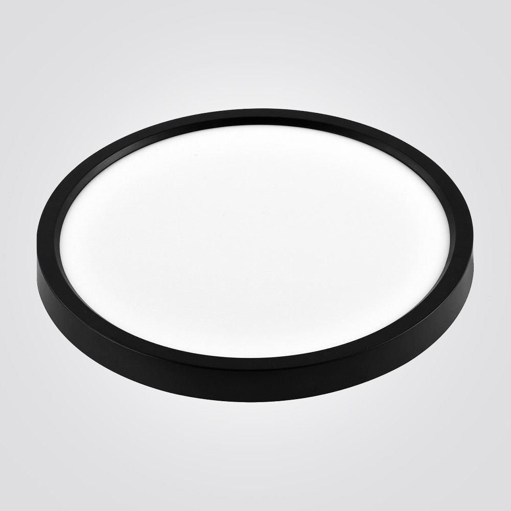 פאנל לד צמוד תקרה עגול | 24W | Φ30 | CCT | לבן / שחור