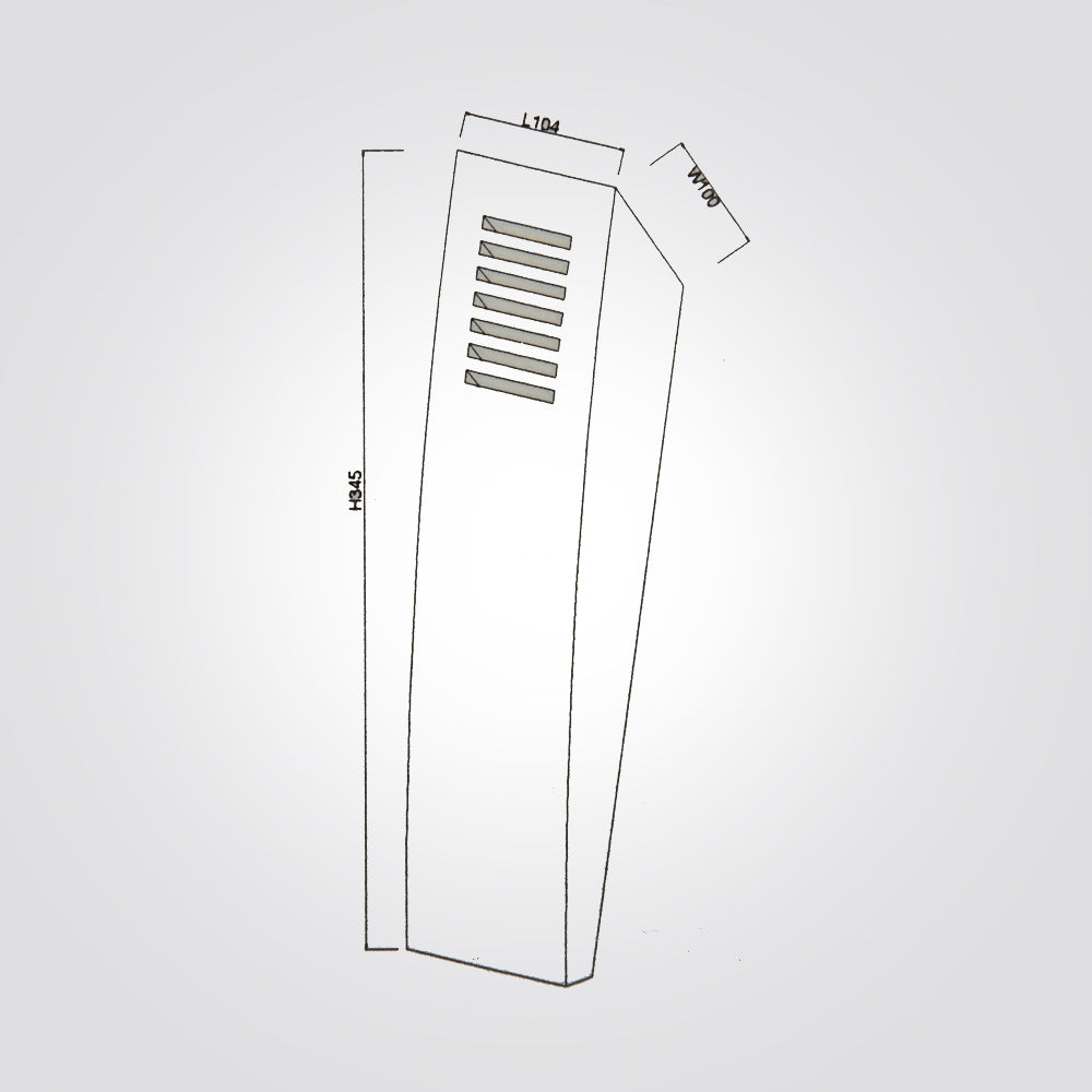 מנורת קיר גבס ג'וני