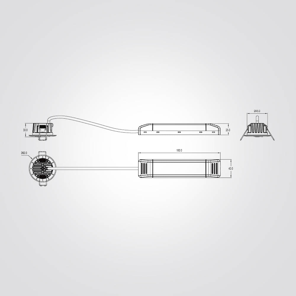 ג"ת חירום שקוע חד תכליתי  3W