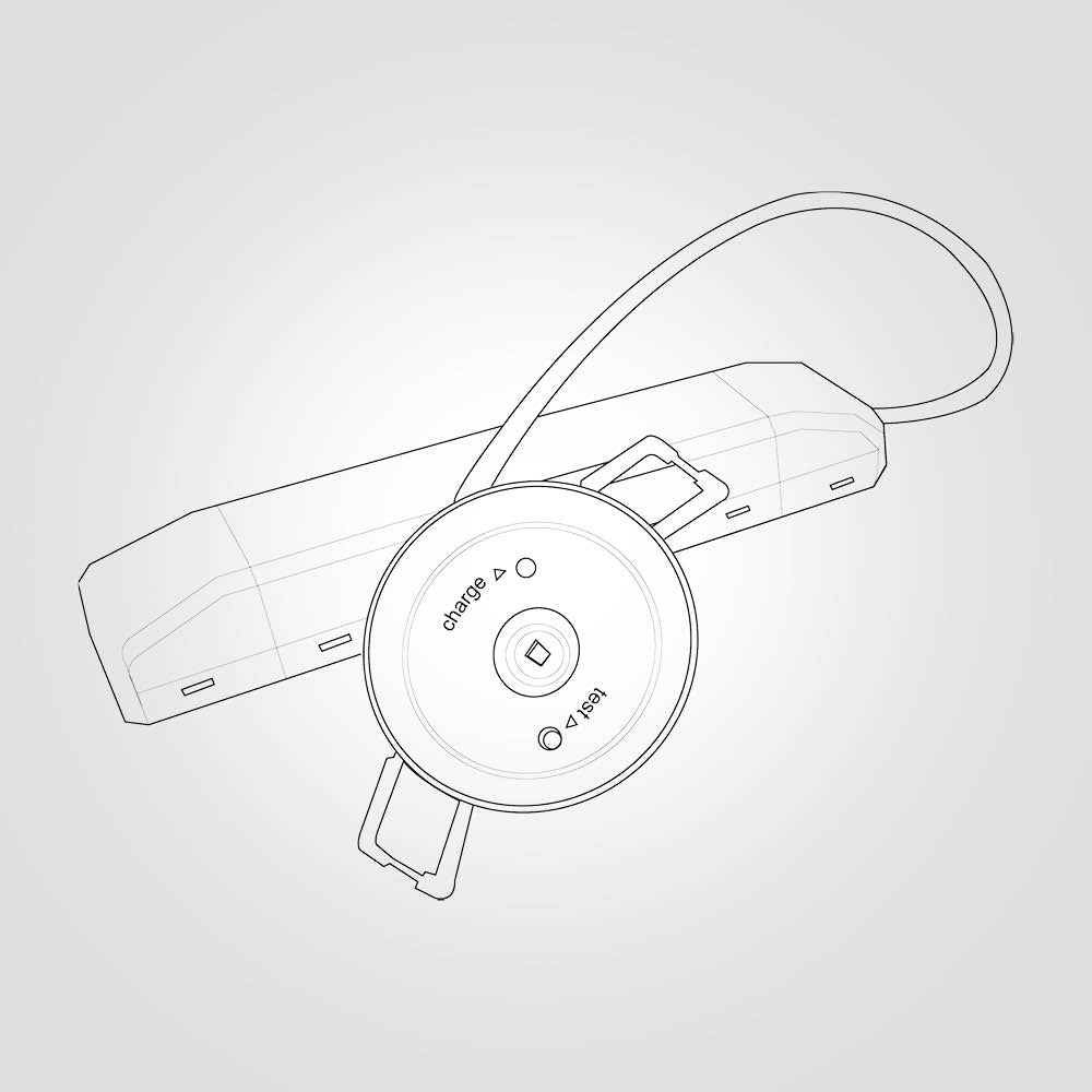 ג"ת חירום שקוע חד תכליתי  3W