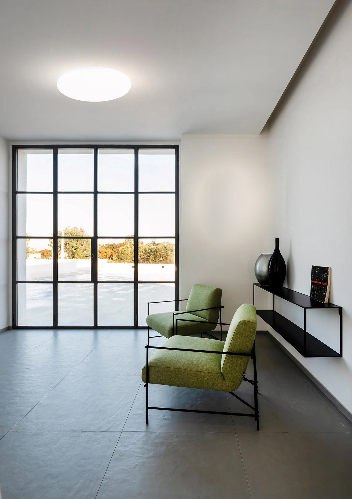 צמוד תקרה מוגן מים 24W| IP64| לבן| Φ28