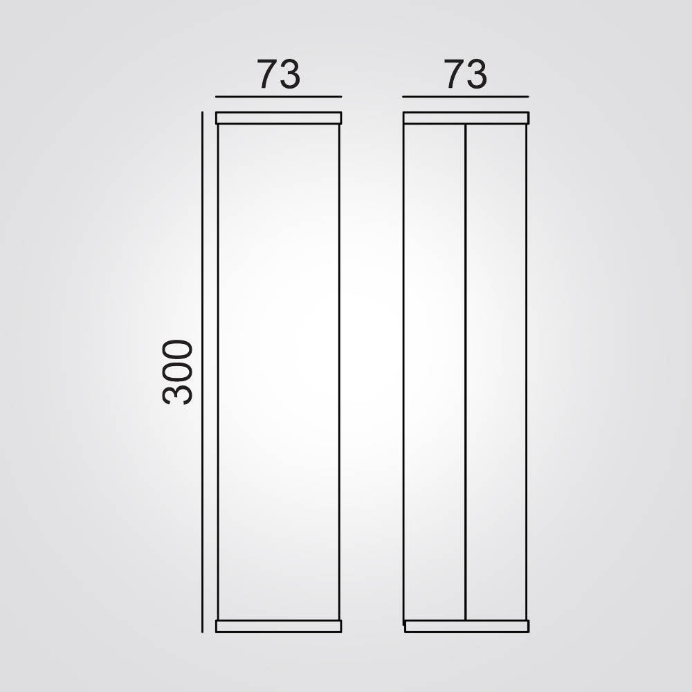 מנורת קיר חוץ אנקלייב 10W| IP54